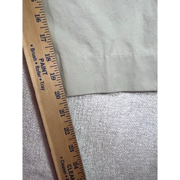 Lafayette 148 Women’s Size 16 Khaki Cropped Pants Stretch Cotton Dress Trousers - Picture 6 of 8